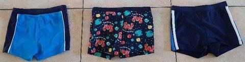 3 X Kids Swimming Trunks - New / Unused