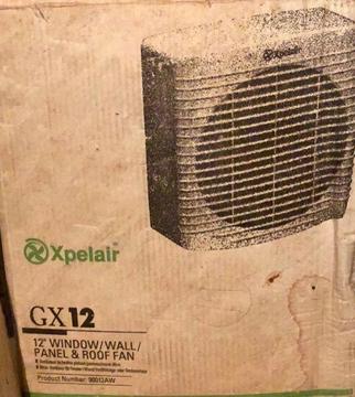 Xpelair GX12 window/wall/panel & roof fan