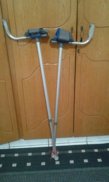 Extended arm crutches as new