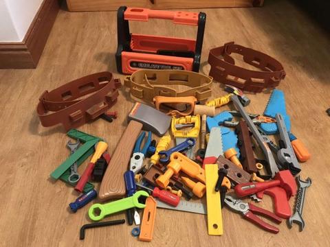Tools and belts set