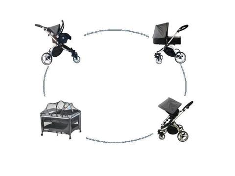 HELLO BABY 3in1 Travel System+ Tiffany Lux combo for sale