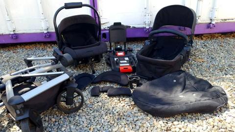 Baby Buggz travel set with isofix