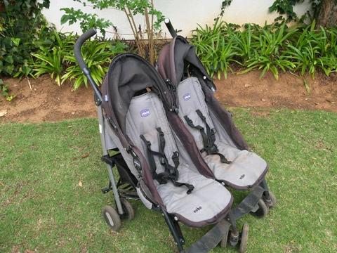 Chicco twin stroller