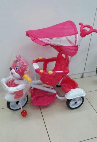 Brand New Kids Umbrella Tricycle