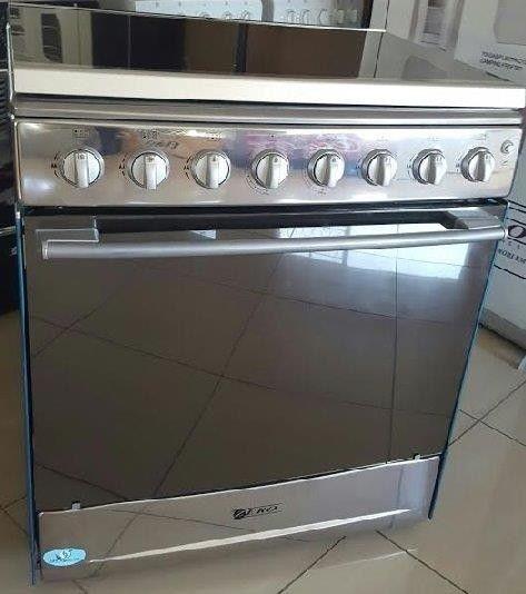 Zero 6 burner Stainless Steel gas stove with gas oven - 12 month warranty -FREE courier option in SA