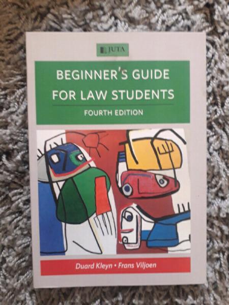 Beginner's guide for Law students 4e