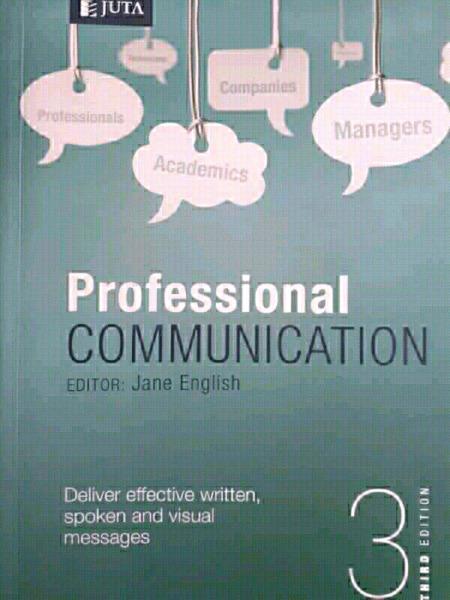 Professional Communication 3e