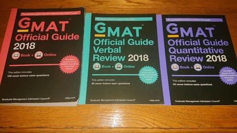 GMAT Official Guide 2018 Bundle