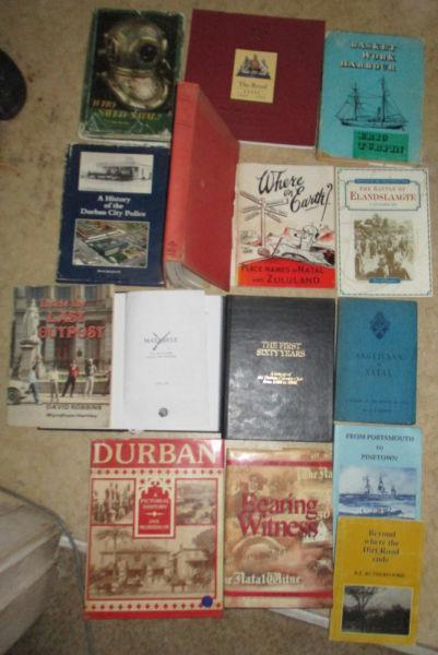 Natal and Durban History Books