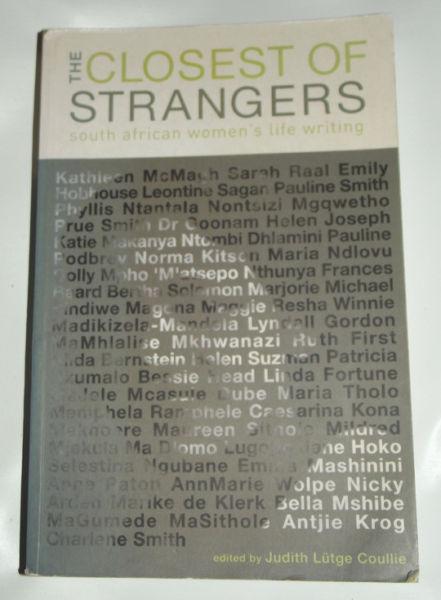 The closest of strangers signed by Judith Coullie