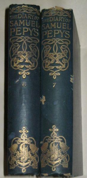 The Dairy of Samuel Pepys Vol 6 & 7 1897