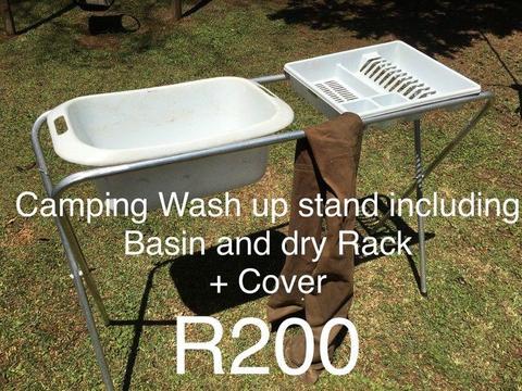 Camping Wash up Stand