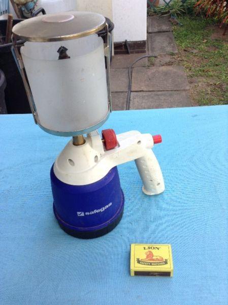 R60.00 … Gas Lamp. Size: 28 X 11cm