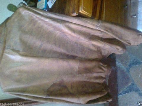 Brown Tan Leather Jacket