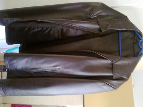 Woolworth Brown Leather Jacket