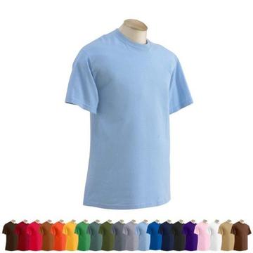 plain round neck tshirts, golfers and printing