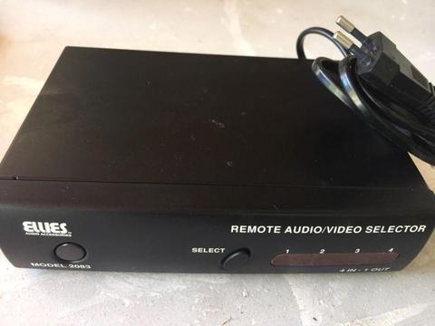 Audio video selector