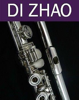 Flute - Solid Silver Di Zhao 600 for advanced students or professional players