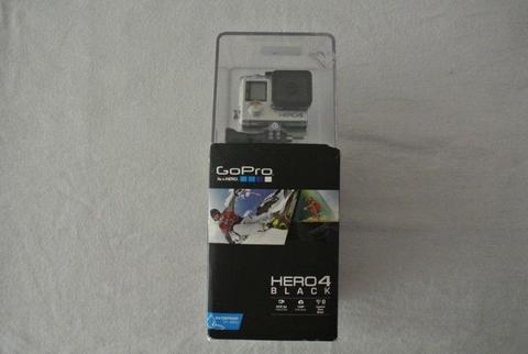 GoPro Hero 4 Black Action Camera UNUSED