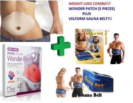 Weight Loss Combo! Sauna Belt + Wonder Patch