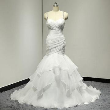 Stylish Trumpet Wedding Dress for sale! BARGAIN!! (WT003)
