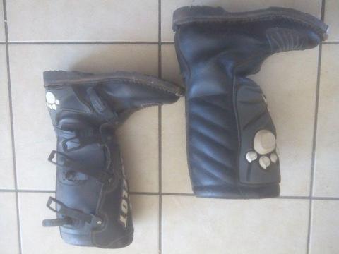 Ocelot Biker boots