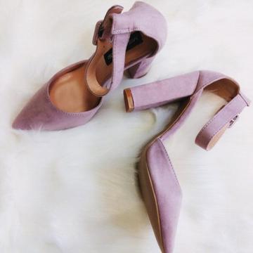 Pink heels