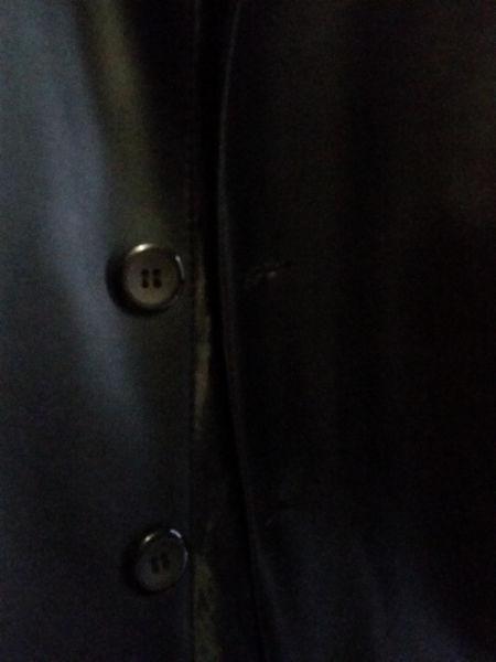 Leather look jacket