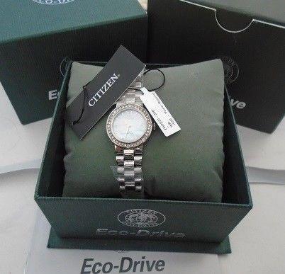 New Citizen Swarovski Womens Watch with Mother of Pearl dial. (R2500 Off!!)
