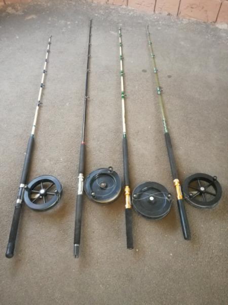 Boat rods and reels