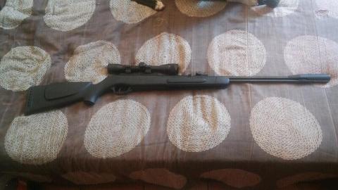 Rifle pelt gun