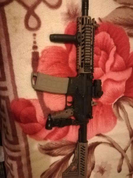 Paintball gun and kit