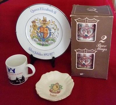 Collection of Royal family commemorative items