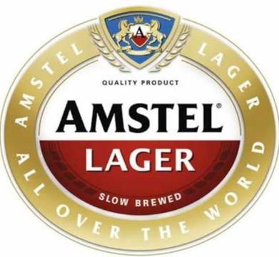 24x500ml Amstel bar glasses