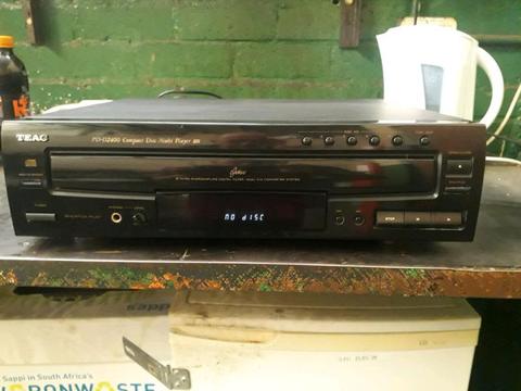 Teac 5disc Cd Player