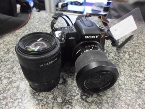 Sony A350 Camera + Lens