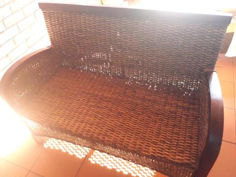 Wicker set and Table