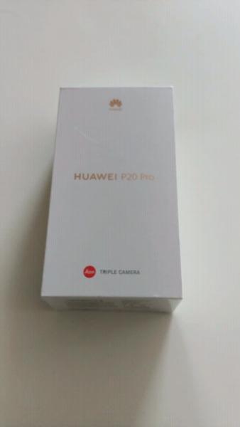 Brand new Huawei P20 Pro black 128G and 4G Ram