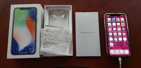 Iphone X Silver 64GB - R10499