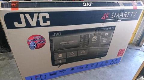 JVC 4K SMART ULTRA HD SMART BUILT IN SOUNDBAR TV BRANDNEW