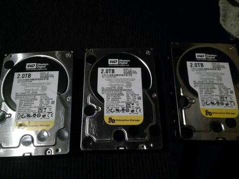 Western Digital Hard drives