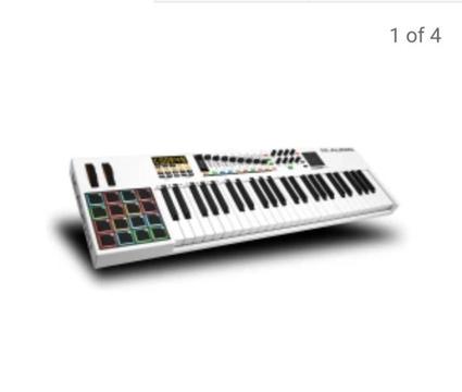 M-Audio code 49 midi keyboard