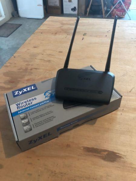 Zyxel AC750 Dual Band Wireless Gigabit Router (for fibre)