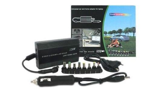 120W Car & Home Universal Laptop Charger | Includes Car Charger & USB Port