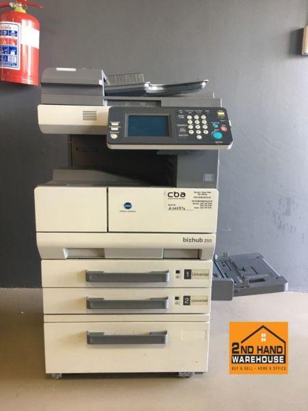 Konica Minolta Bizhub Printer Copier Scanner Fax For Office