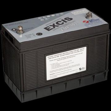 NEW EXCIS BATTERIES 102AH FOR SOLAR