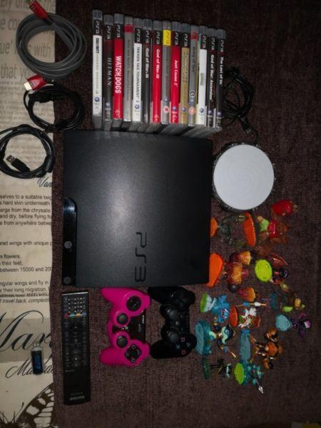 Playstation 3 with 14 games