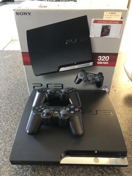 PS3 320GB Console + 2 Controllers