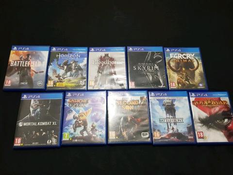 Ps4 games for sale assorted