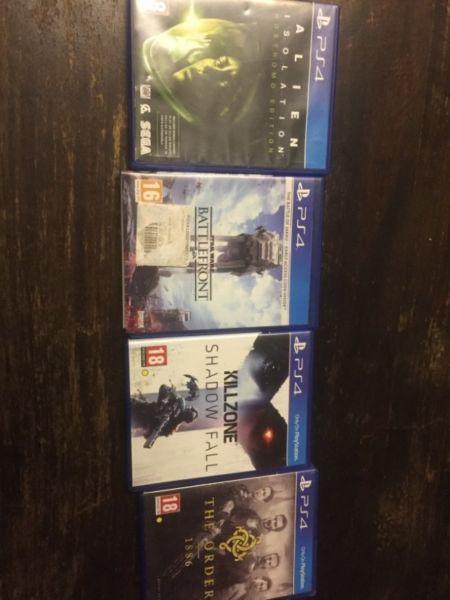 PS4 Games for sale